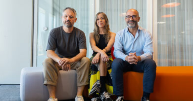 De izq a dcha, Jesús Rasines, Rasines, CCO de Havas Creative Network España, Elena Pastor, nueva 'head of creative content' de Havas Play España y Alejandro Saracho, director general de Havas Creative España