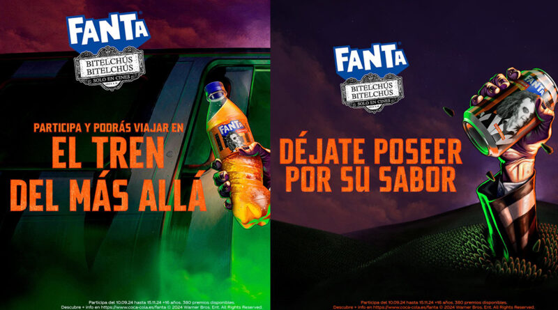 La activación une al mundo de la Fanta y la película "Bitelchús Bitelchús de Warner Bross