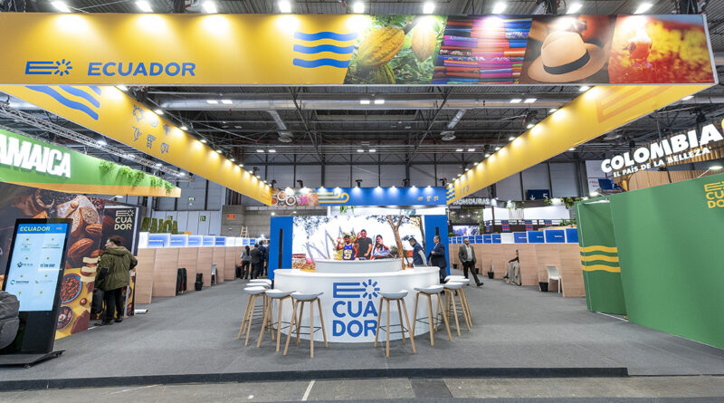 El equipo de 4foreverything ejecuta seis stands de diseño y 26 stands premium modulares, estos últimos construidos con el sistema beMatrix