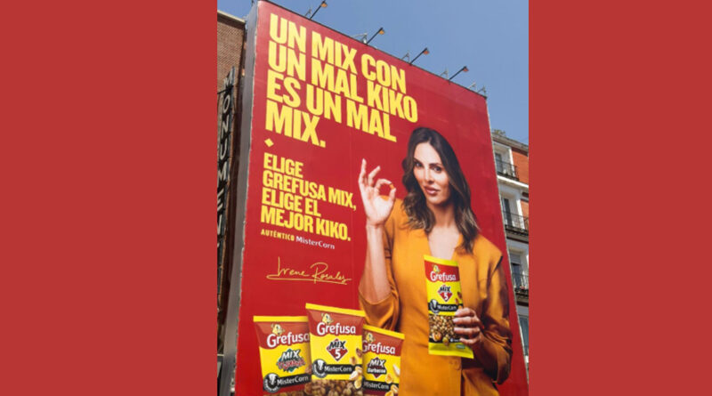 Grefusa ficha a Irene Rosales para elegir “el buen kiko” Grefusa ficha a Irene Rosales para elegir “el buen kiko”