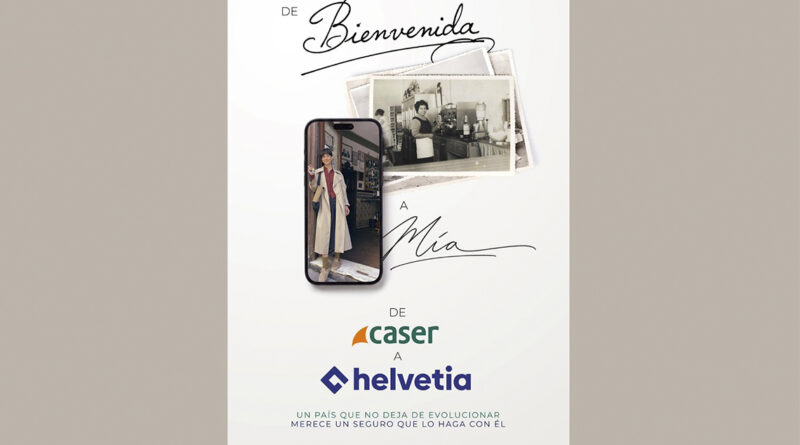 Helvetia dice adiós a Caser como marca comercial en su nueva campaña Helvetia dice adiós a Caser como marca comercial en su nueva campaña