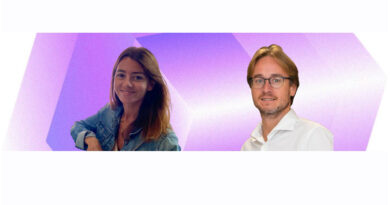 De izq a dcha, Lola Martínez y Jordi Morral, CEO y co-founder de Hexagon Publicidad