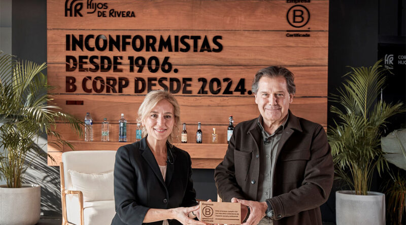Ignacio Rivera, presidente ejecutivo de Hijos de Rivera junto a Belén Viloria, directora ejecutiva de B Lab Spain