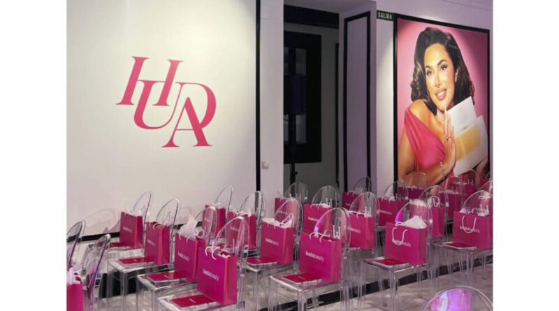 Cómo una agencia de eventos española se hizo cargo de la gira de Huda Beauty