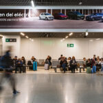 Hyundai estrena la renovada estación de Chamartín como soporte publicitario Hyundai estrena la renovada estación de Chamartín como soporte publicitario