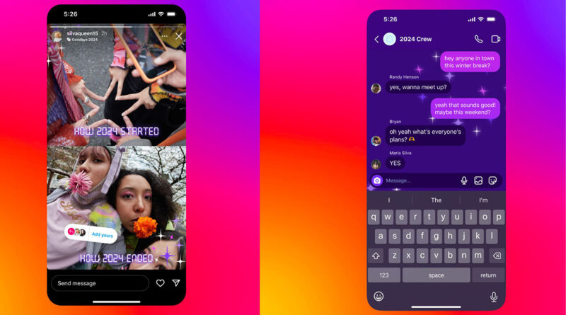 Instagram lanza funciones escondidas por tiempo limitado, para que el usuario pueda recapitular sus recuerdos