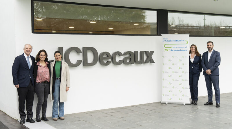 JCDecaux se une a la Asociación Española contra el Cáncer durante los próximos dos años
