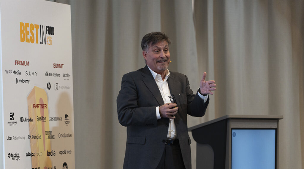 Joaquín Jiménez, director de marketing de Juver durante su ponencia