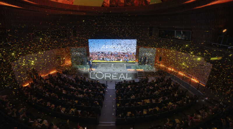 el evento de L'Oréal  Luxe aportó la elegancia y exclusividad que caracteriza a la marca