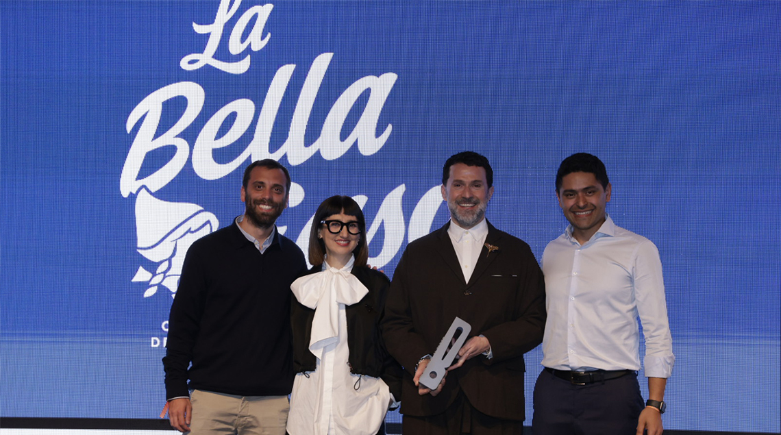 La Bella Easo de la Bella Easo junto a Supperstudio recogió su GP en la gala de los Best!N Food 2026