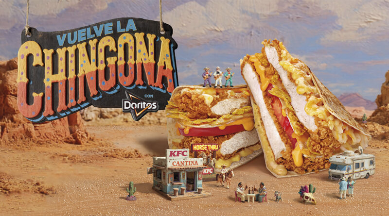KFC recupera ‘La Chingona’, la quesadilla de pollo frito y Doritos