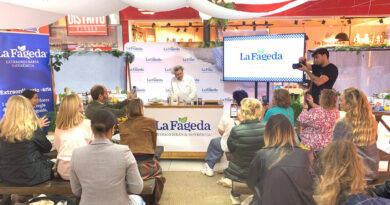 La sensibilidad de la popular chef madrileña y el alma social de La Fageda se han dado cita en el showcooking del mercado de La Paz