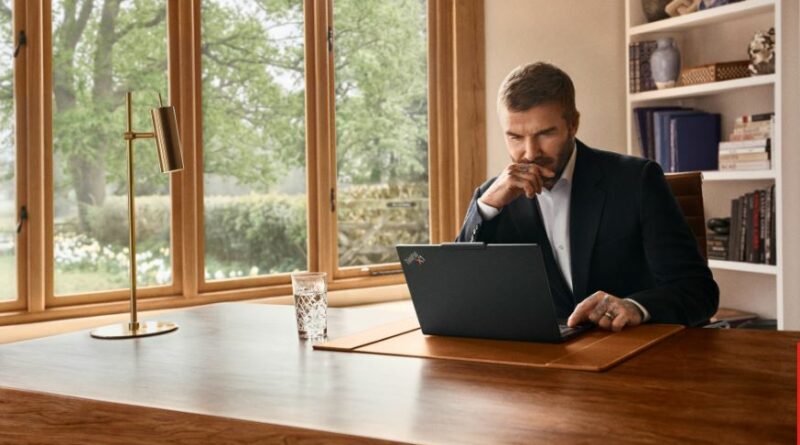 Lenovo ficha a David Beckham para su campaña global Lenovo ficha a David Beckham para su campaña global