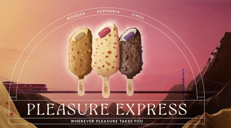 Magnum lanza ‘Pleasure Express’ para dar a conocer tres nuevos sabores