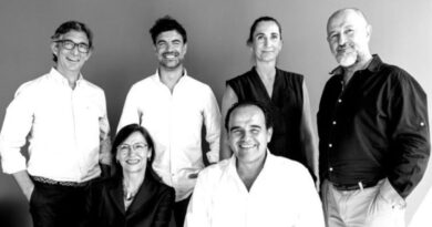 Equipo directivo MICE Catering: Juan García, Nacho Agüeros, Mercedes Baño, Antonio Cabello, Graciela Hirsch, Fran Rovés