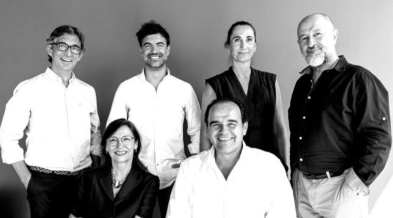 Equipo directivo MICE Catering: Juan García, Nacho Agüeros, Mercedes Baño, Antonio Cabello, Graciela Hirsch, Fran Rovés