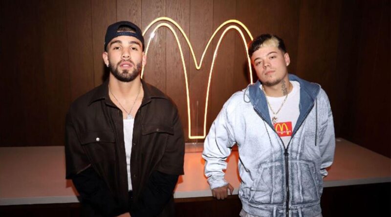 Manuel Turizo y Saiko, protagonistas de la nueva acción publicitaria de McDonald's