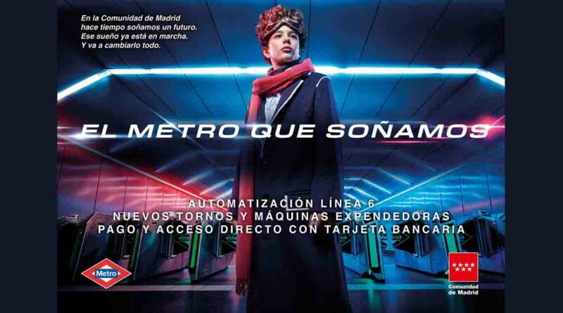 Metro de Madrid imagina el futuro de su red en su nueva campaña Metro de Madrid imagina el futuro de su red en su nueva campaña