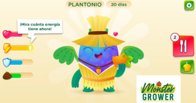 La plataforma busca motivar a los niños a consumir más frutas y verduras mediante la gamificación, a través de una mascota virtual