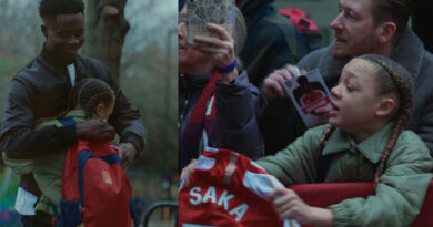 La marca sorprendió a los aficionados del Arsenal con el estreno en cines de su nuevo cortometraje, El Autógrafo
