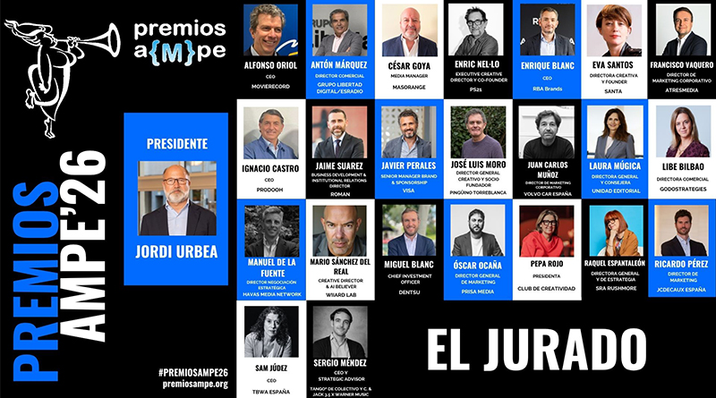 Jordi Urbea preside los Premios AMPE 2026