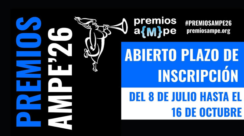 Los Premios AMPE 2026 abren inscripciones de piezas