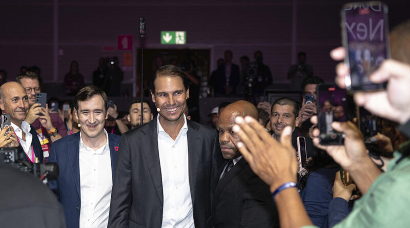 Rafael Nadal, invitado principal de VTEX Connect Europe en Lisboa, animó a más de 1.800 directivos internacionales a salir de la zona de confort para superar desafíos