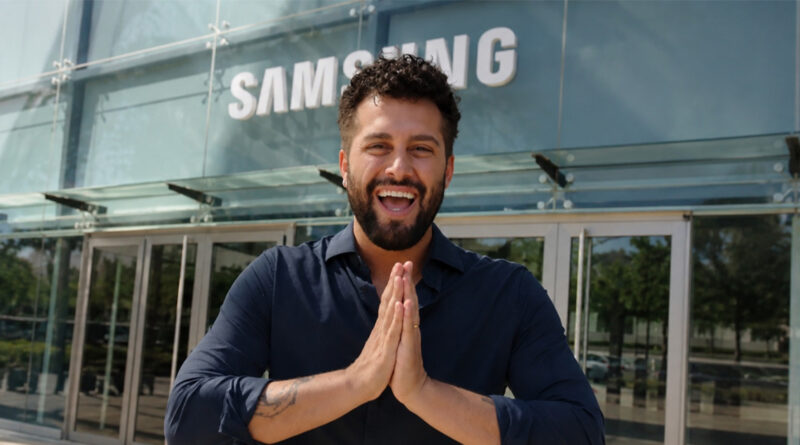 Samsung lleva el Galaxy Z Fold8 a LinkedIn con Javi Hoyos Samsung lleva el Galaxy Z Fold8 a LinkedIn con Javi Hoyos