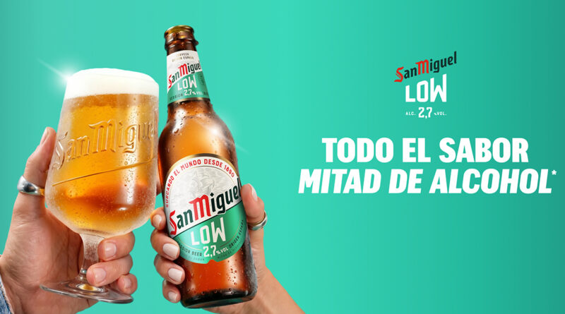 Nace San Miguel Low, una cerveza que aterriza en España con 2,7º de alcohol