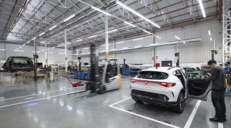 Para el desarrollo del proyecto, SEAT & Cupra destina 4,85 millones de euros a la transformación del antiguo Taller 7 de la Zona Franca
