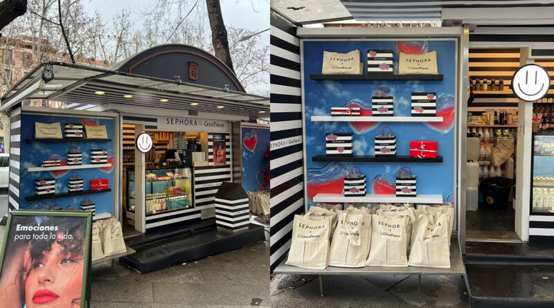 Los visitantes de Madrid y Barcelona pueden disfrutar de café gratis en el kiosko de Sephora