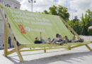 Babaria elabora una ‘Tumlona’ en pleno Madrid para aprovechar la luz solar