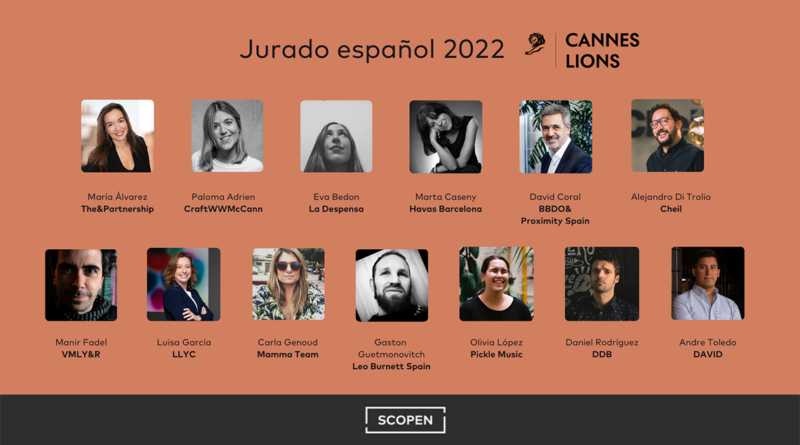 13 españoles en el jurado del Festival Cannes Lions 2022