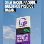 Taco Bell baja precios al ritmo de la subida de la gasolina Taco Bell baja precios al ritmo de la subida de la gasolina