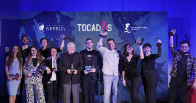 Algunos de los ganadores de otra de las ediciones del Festival Jóvenes Tocados por la Publicidad