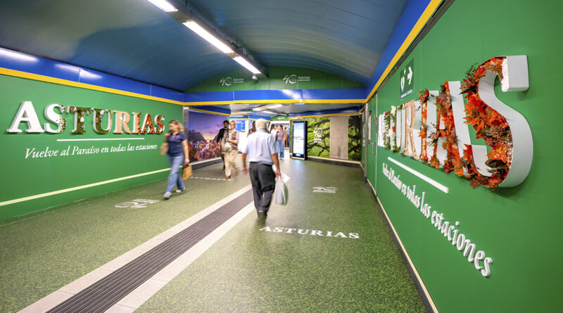 La campaña incluye la personalización de los pórticos de entrada a la estación de Sol y una presencia destacada en soportes digitales