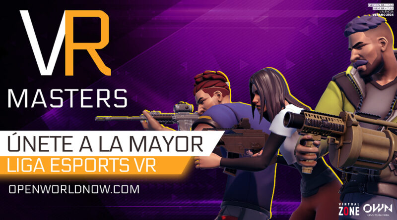 Nace VR Masters, la mayor Liga de esports en realidad virtual de España