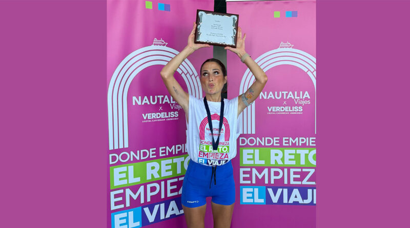 l recorrido permanecía invariable durante toda la carrera, lo que obligó a la atleta a mantener la concentración durante más de sesenta vueltas