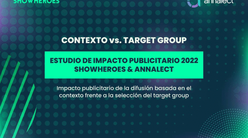 ShowHeroes Group y Annalect llevan a cabo el estudio “Contexto vs Target Group”
