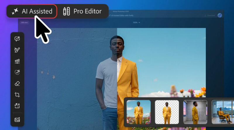 Adobe amplía la edición con IA en Photoshop