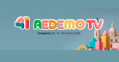AedemoTV 2026 reunirá en Zaragoza a los profesionales del medio Televisión