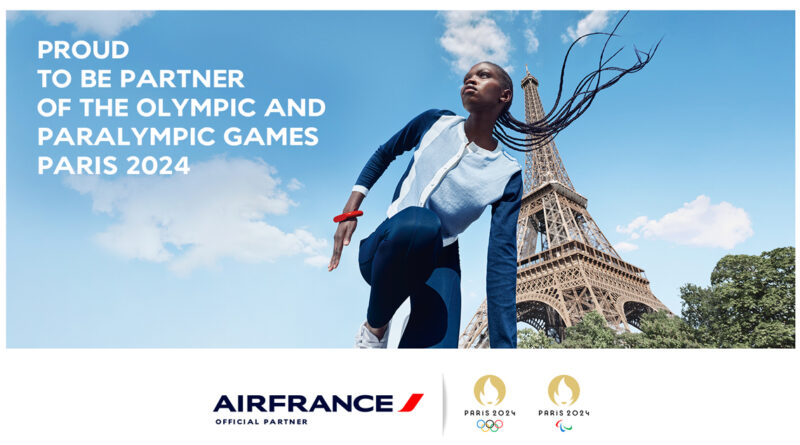 Air France, patrocinador de los Juegos Olímpicos y Paralímpicos de París 2024