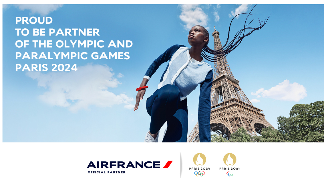 Air France, Patrocinador De Los Juegos Olímpicos Y Paralímpicos De ...