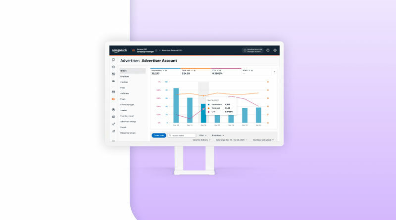 Amazon Ads lanza nuevo diseño de su DSP para acelerar la creación de campañas