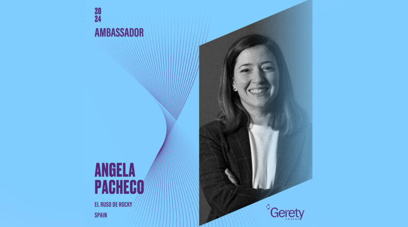 Ángela Pacheco (El Ruso de Rocky), embajadora de Gerety Awards 2024
