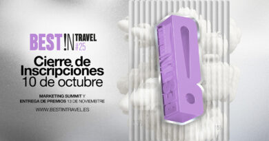 La cuarta edición de los Best!N Travel tendrá lugar el 13 de noviembre en Madrid