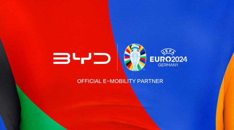 BYD, patrocinador oficial y de movilidad de la Eurocopa 2024