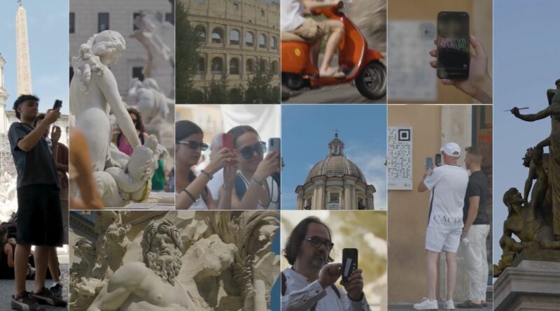 Turismo de Andalucía lleva a Roma el primer QR hecho con azulejos