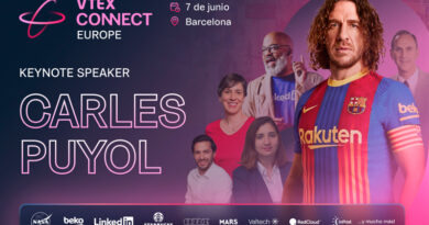 El ex-futbolista Carles Puyol estará presente en el VTEX Connect Europa