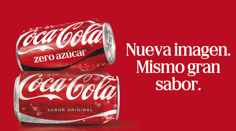 Coca-Cola escoge España para estrenar por primera vez su nuevo diseño global